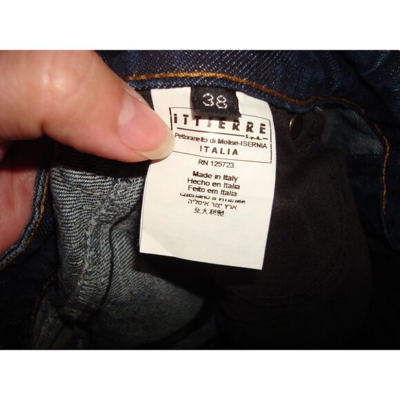 New Womens 2 25 NWT Italy Designer Just Cavalli Denim Embroidered Skirt 38 NWT - Picture 5 of 8